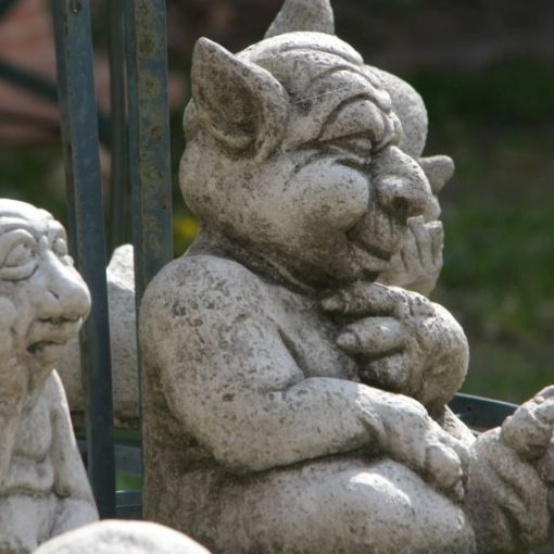 Gnome im Garten des Ziegelhof