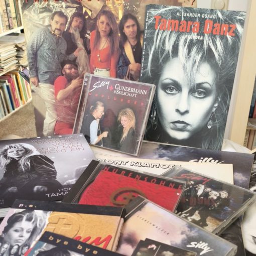 silly-schallplatten und -bücher